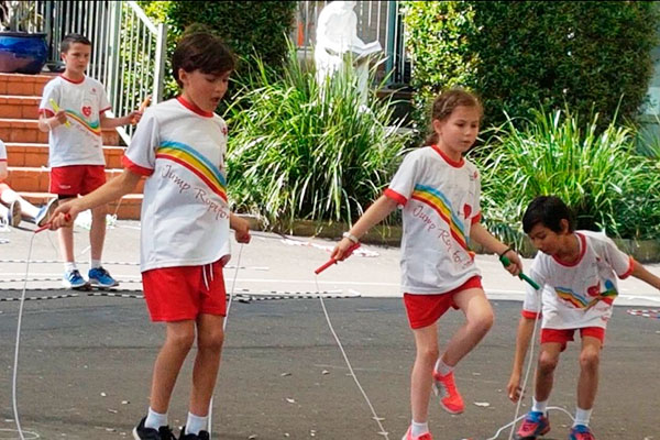 Jump rope for heart – jump off!  St Jerome's Catholic Primary School  Punchbowl